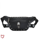 Leather Skull Waist Bag - Unisex - The Cursed Closet
