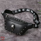 Leather Skull Waist Bag - Unisex - The Cursed Closet