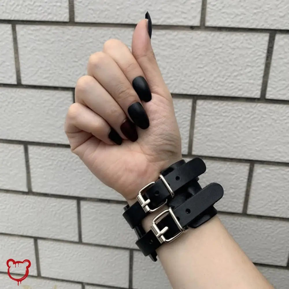 Leather Strap Bracelet - The Cursed Closet