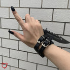 Leather Strap Bracelet - The Cursed Closet