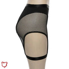 Lethal Black Waist Shorts - The Cursed Closet