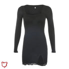 Liar's Casual Split Dress' - The Cursed Closet