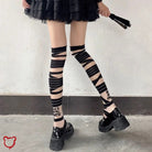 Lolita Knee Socks - Black - The Cursed Closet