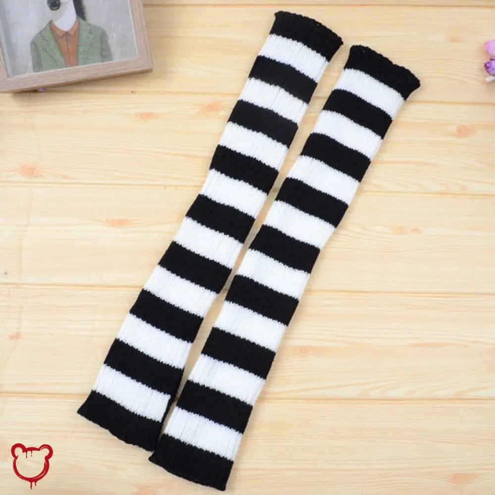Lolita Knit Leg Warmers Pair - The Cursed Closet