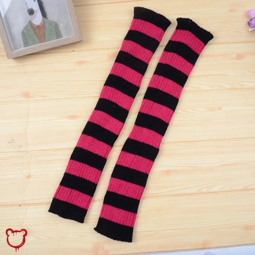 Lolita Knit Leg Warmers Pair - The Cursed Closet