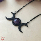 Luna Chain Necklace - Black - The Cursed Closet