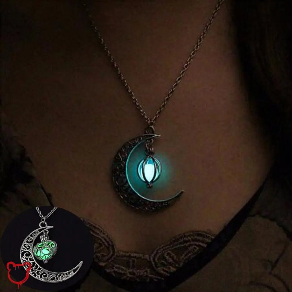 Luna's Glow Necklace - The Cursed Closet