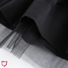 Madness Pleated Skirt: Black Grunge - The Cursed Closet