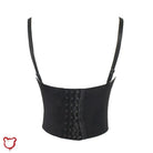 Matrix Faux Leather Bustier Top - The Cursed Closet