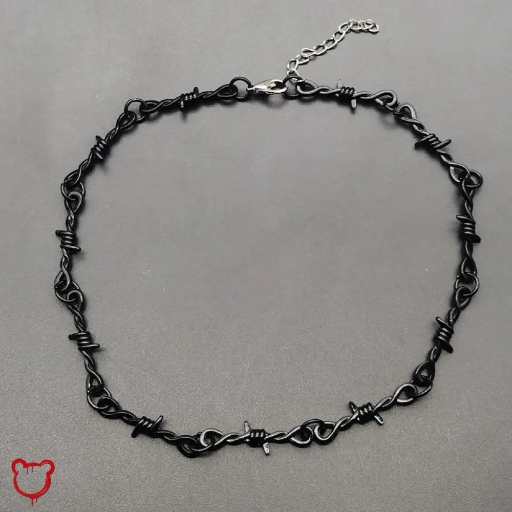 Black Chained Choker - The Cursed Closet