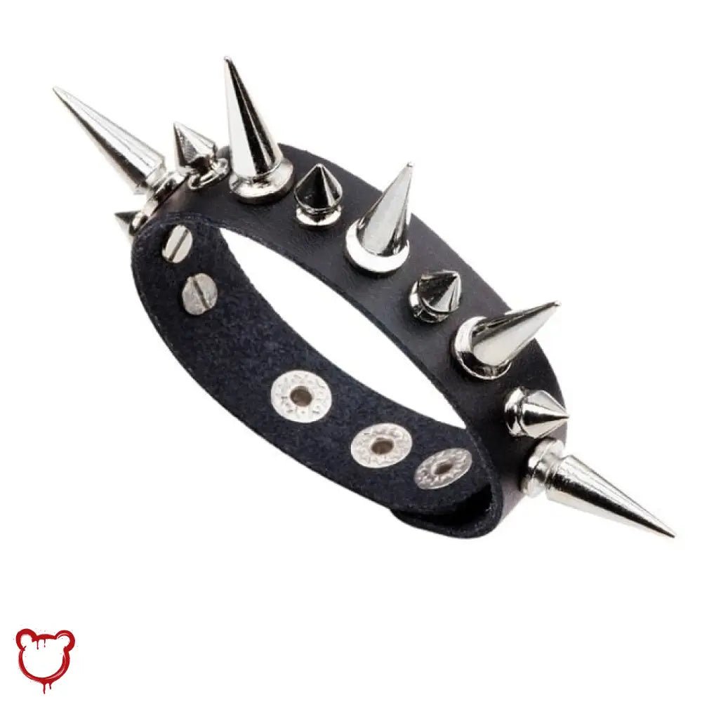 Metallic Leather Bracelets - The Cursed Closet