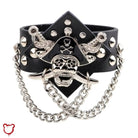 Metallic Leather Bracelets - The Cursed Closet