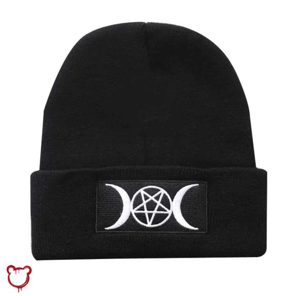 Monochrome Beanie - The Cursed Closet