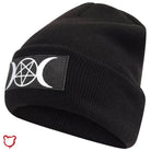Monochrome Beanie - The Cursed Closet