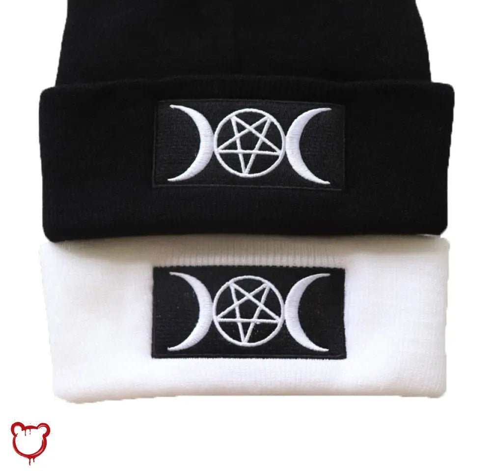 Monochrome Beanie - The Cursed Closet