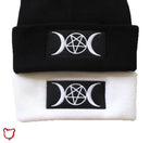 Monochrome Beanie - The Cursed Closet