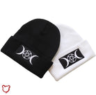 Monochrome Beanie - The Cursed Closet
