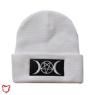 Monochrome Beanie - The Cursed Closet