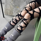 Monochrome Hosiery Stockings - The Cursed Closet