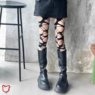 Monochrome Hosiery Stockings - The Cursed Closet