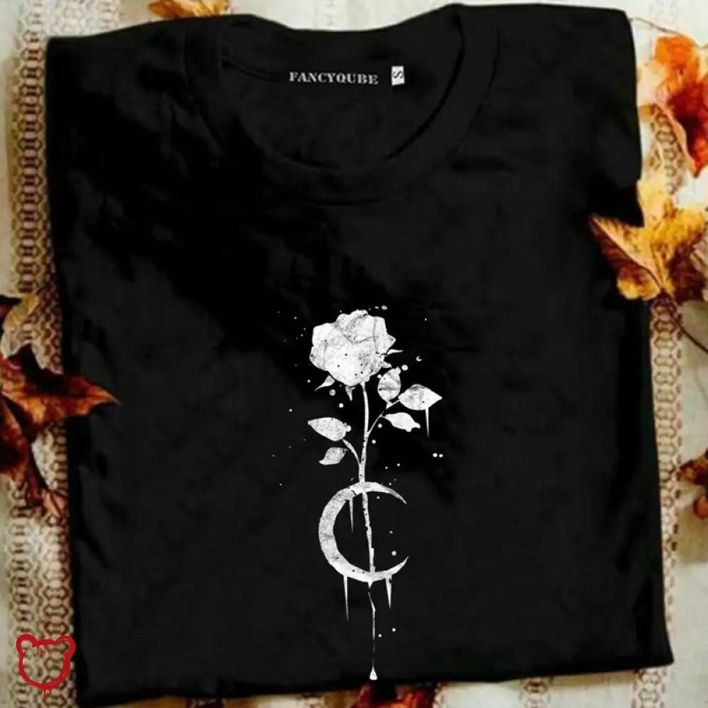 Moon Rose Tee - The Cursed Closet