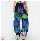 Multi Color Oversized Pants: Slow Down! Clothing