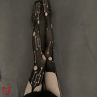 Open Crotch Black Stockings - The Cursed Closet