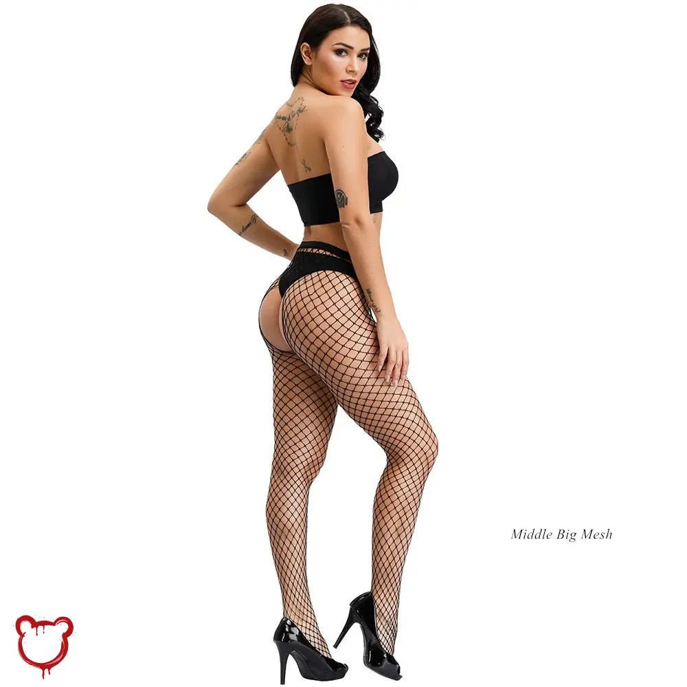 Open Crotch Tights - The Cursed Closet