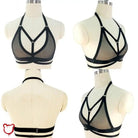 Paranormal Mesh Bra Crop - The Cursed Closet