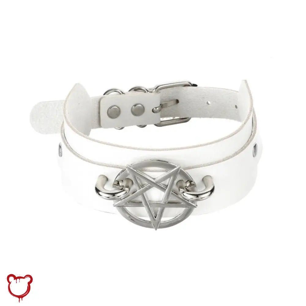 "Pentagram Choker Sparkle" - The Cursed Closet
