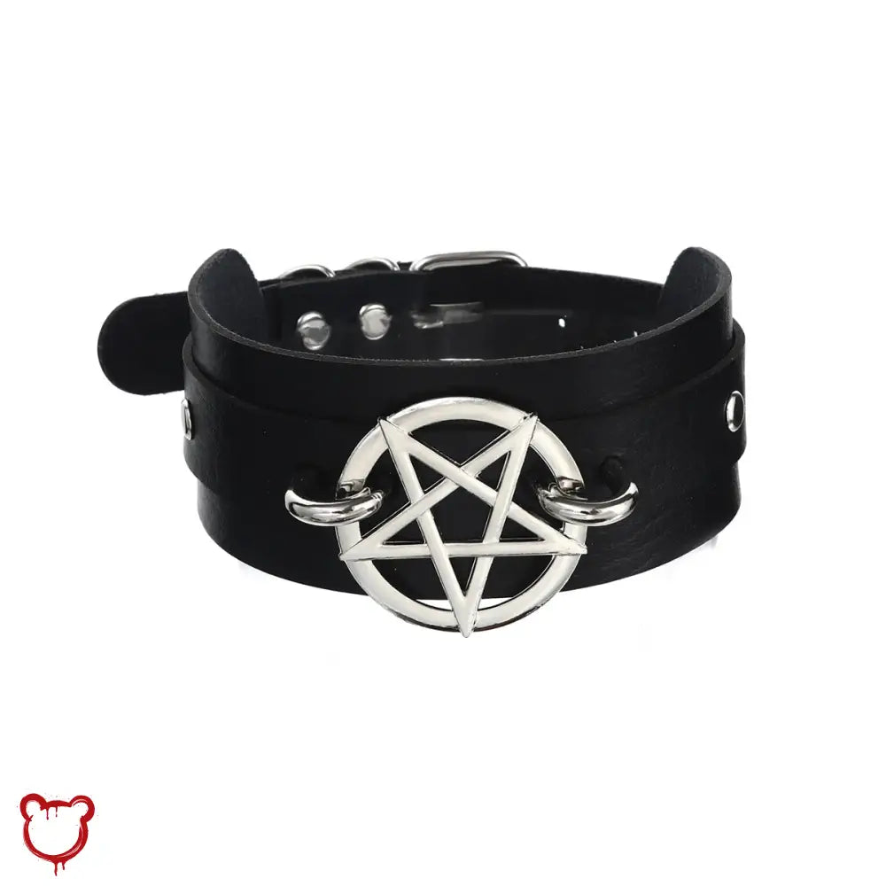 Pentagram Choker Sparkle Accessories