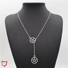 Pentagram Duo Necklace - The Cursed Closet
