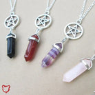 Pentagram Necklace - Assorted Colors. - The Cursed Closet