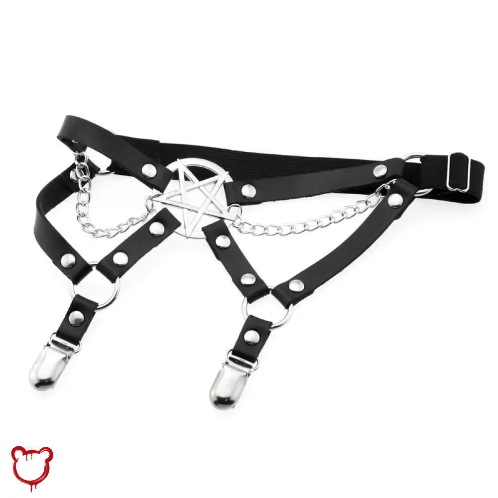 Pentagram Thigh Strap - The Cursed Closet
