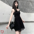 Phenomenal' Black Strap Dress - The Cursed Closet