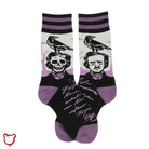 Poe Raven Socks - The Cursed Closet
