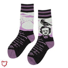 Poe Raven Socks - The Cursed Closet