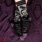 Poe Raven Socks - The Cursed Closet