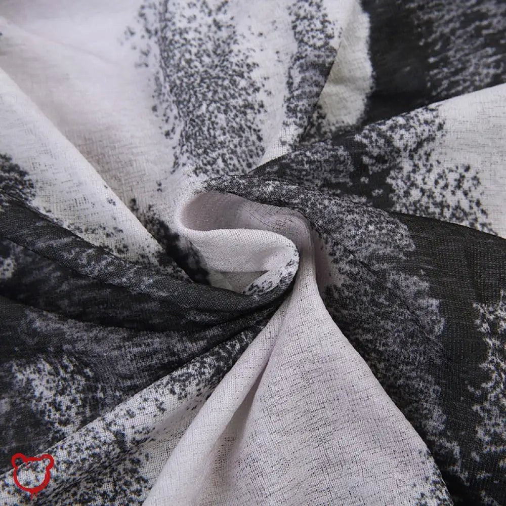 Psycho' Black Tie Dye Top - The Cursed Closet