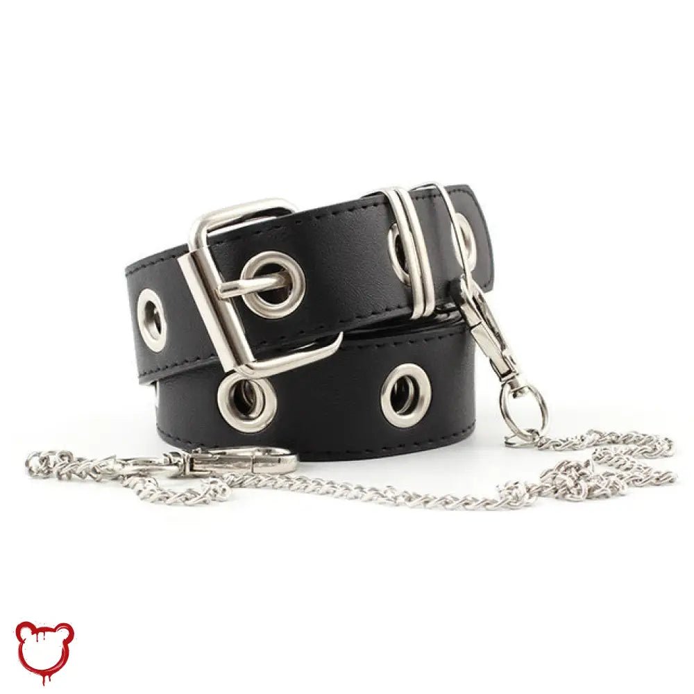 PU Faux Leather Belt Chain - The Cursed Closet