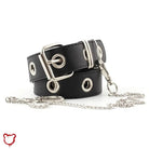 PU Faux Leather Belt Chain - The Cursed Closet