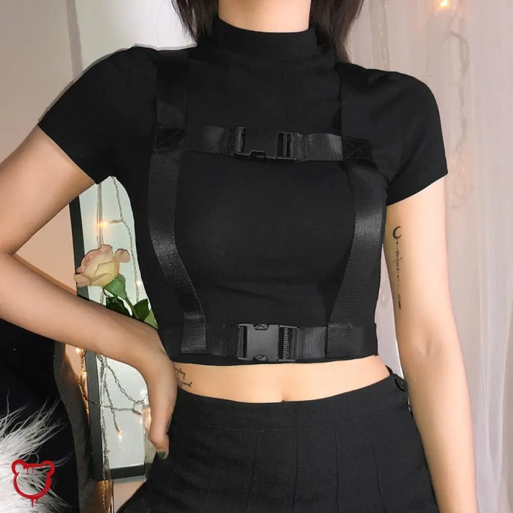 Punisher Grunge Black T-Shirt - The Cursed Closet