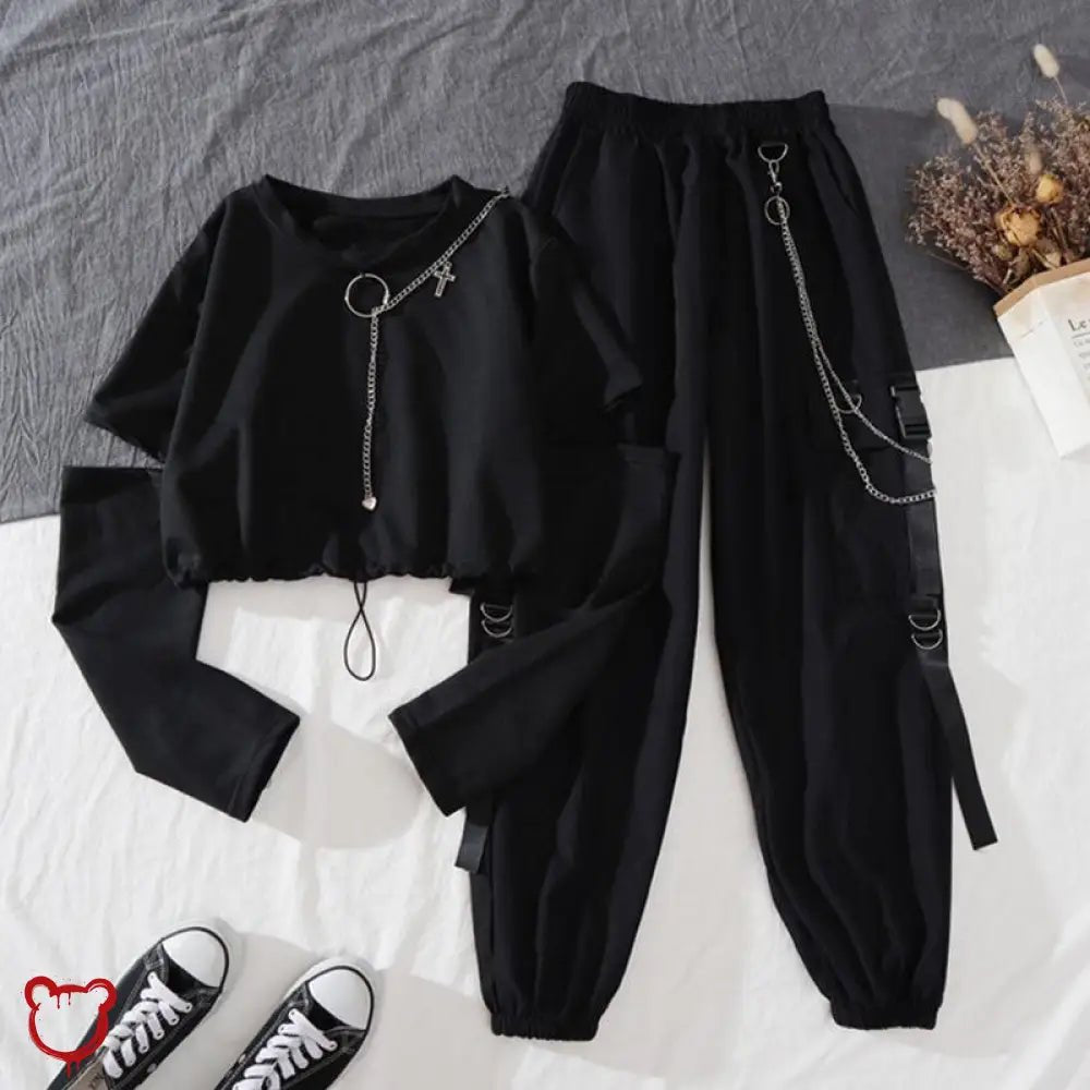Rain Gothic Two Piece Set. - The Cursed Closet