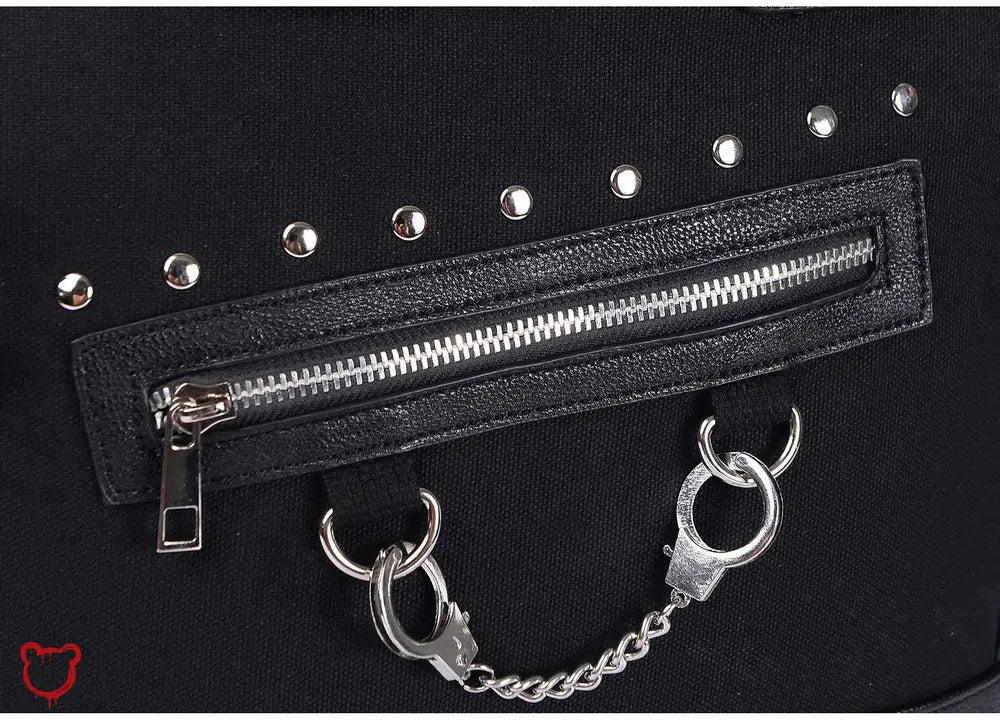 Rebel Black Handcuff Bag' - The Cursed Closet