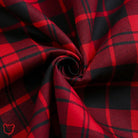 Red Grunge Plaid Top' - The Cursed Closet