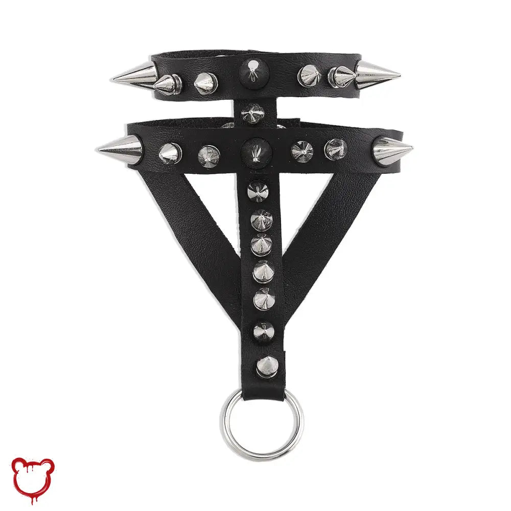 Rivet Wrap Deisel Black Bracelet - The Cursed Closet