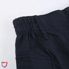 Roll On' Grey/Blue Grunge Cargo Shorts - The Cursed Closet