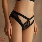 Roomy' Black Seamless Underwear - The Cursed Closet