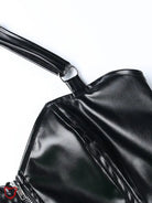 "Saturn Gothic Black Corset Top" - The Cursed Closet