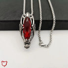 Savage Crystal Bat Necklace - The Cursed Closet